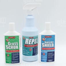 Glascoating Clean X pakket - naast elkaar +watermerk